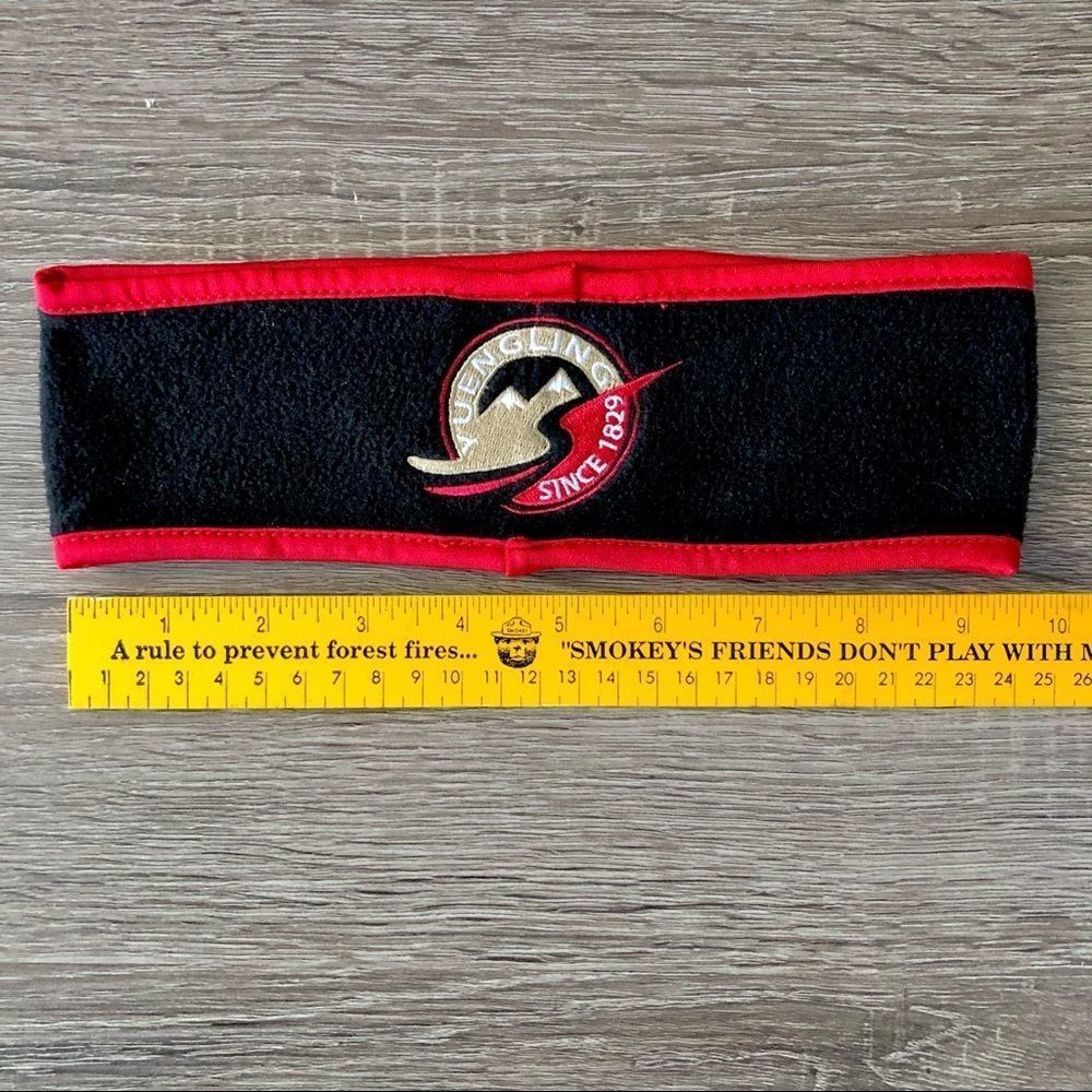 NEW Yuengling Lager Headband/Ear band (Black/Red/Gold) - Picture 4 of 6